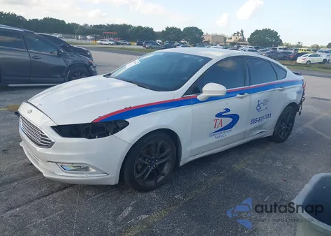 2018 Ford Fusion S from USA, damaged, VIN 3FA6P0G73JR210429